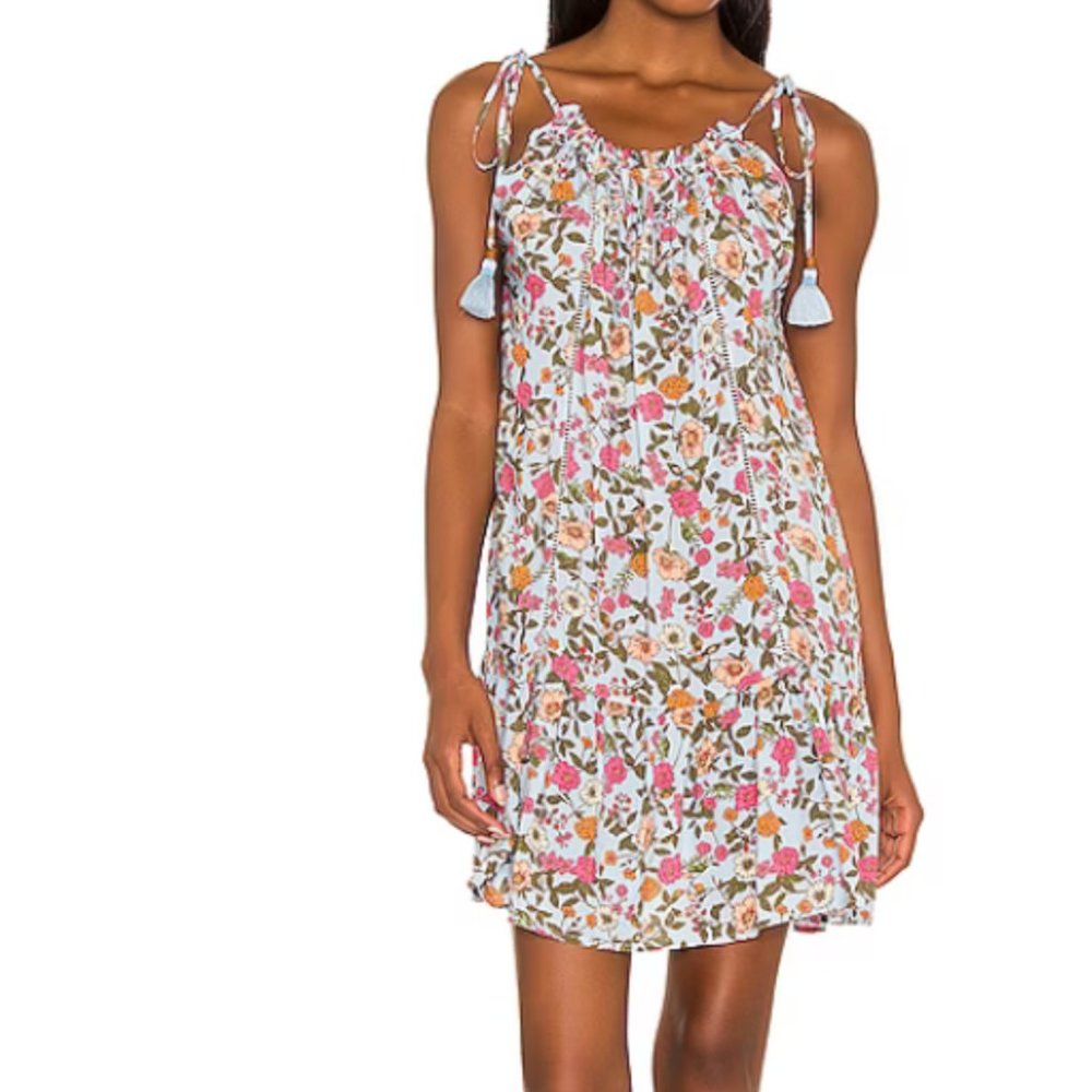 Maaji Rippling Petals Magnolia Dress Floral Mini Size M NWT
